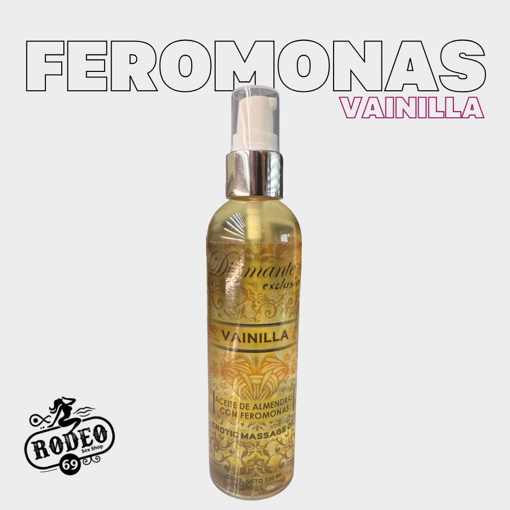 Aceite de Almendras con Feromonas - VAINILLA 130 ml.