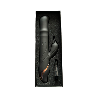 Vibrador Lovely Rabbit - Recargable color Negro