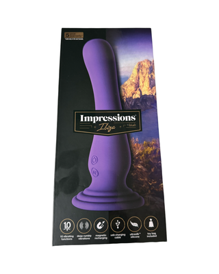 Vibrador Premium IMPRESSIONS IBIZA Recargable - MORADO