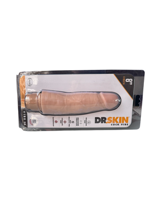 Vibrador DR SKIN 8” - VAINILLA