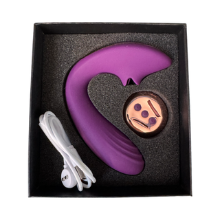 ESTIMULADOR CLITORIS Y VIBRADOR TRACY’S DOG CAMEROON - MORADO