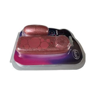 BALA VIBRADORA BLUSH YOURS GLITTER - ROSA