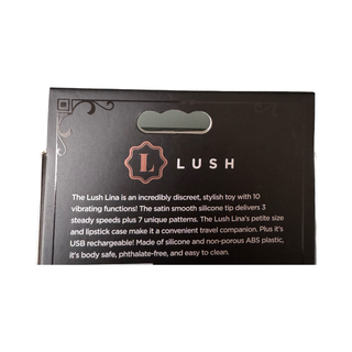 BALA VIBRADORA LUSH LINA LIPSTICK - ROJO ESCARLATA