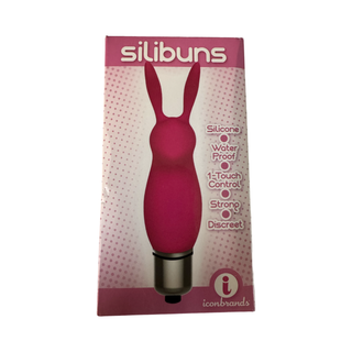 BALA VIBRADORA FORMA DE CONEJITO 9'S SILIBUS - ROSA - LIQUIDACIÓN: $229.5 MXP