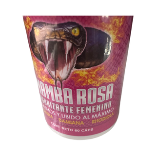 Mamba ROSA Vigorizante para MUJER 60 capsulas