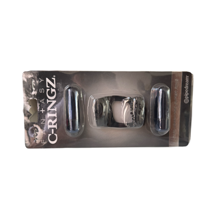 ANILLO DUO FANTASY C-RINGZ - NEGRO