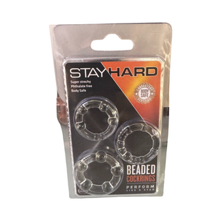 ANILLOS STAY HARD - CLARO