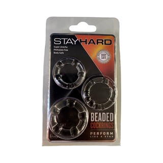 ANILLOS STAY HARD - CLARO