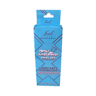 Anal Sex New Sensations 60ml LUBRICANTE DESENSIBILIZANTE