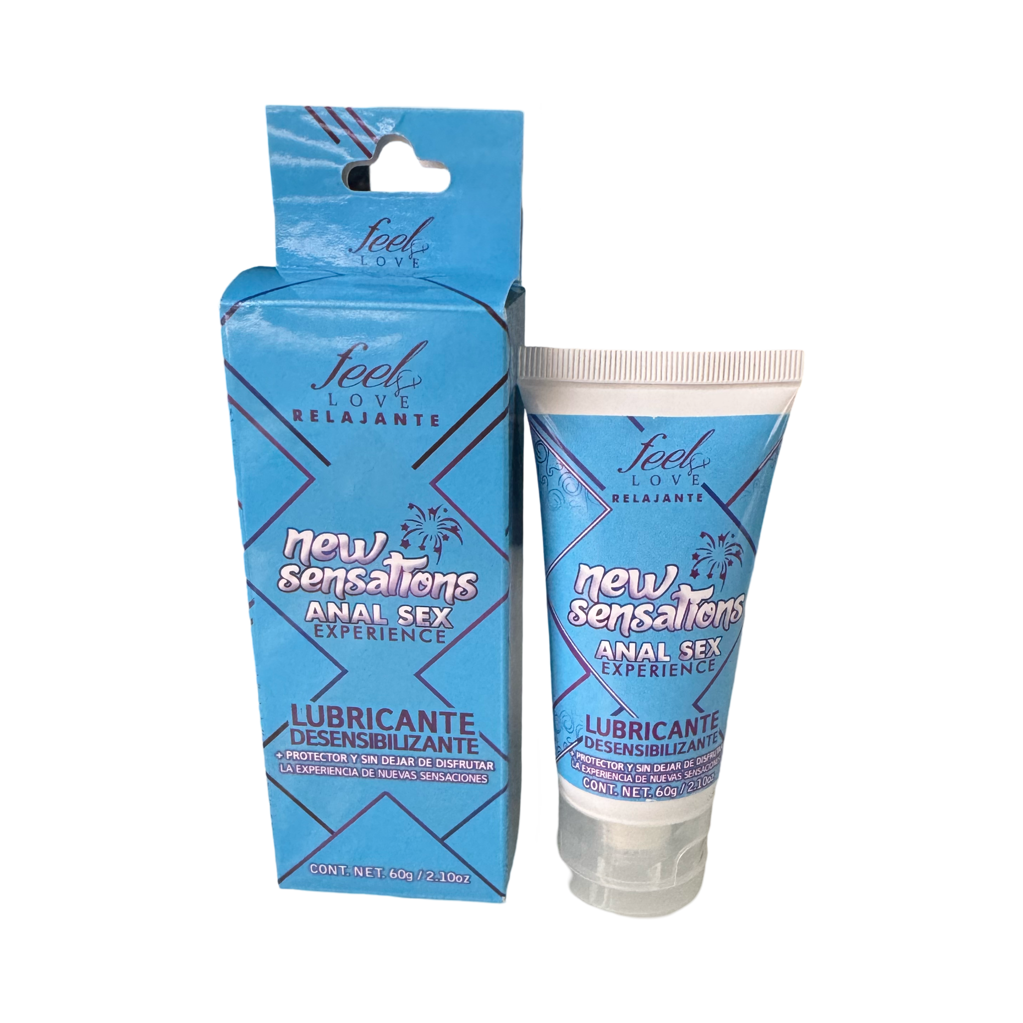LUBRICANTE DESENSIBILIZANTE - Anal Sex New Sensations 60ml Rodeo 69 Boutique LUBRICANTE DESENSIBILIZANTE - Anal Sex New Sensations 60ml Rodeo 69 Boutique