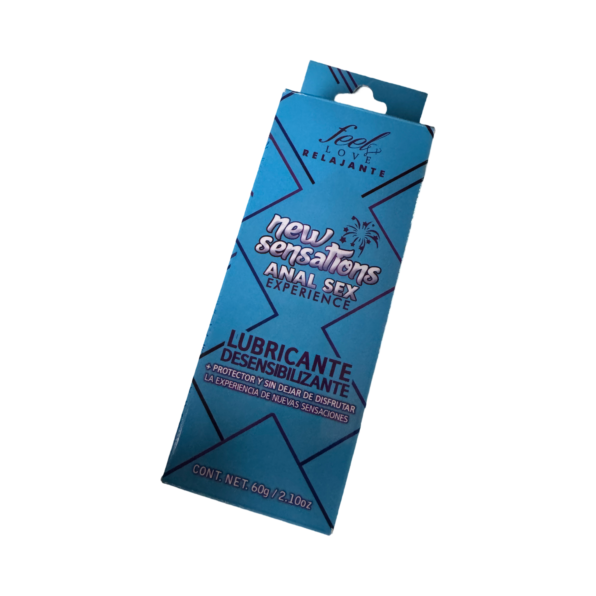 LUBRICANTE DESENSIBILIZANTE - Anal Sex New Sensations 60ml Rodeo 69 Boutique LUBRICANTE DESENSIBILIZANTE - Anal Sex New Sensations 60ml Rodeo 69 Boutique