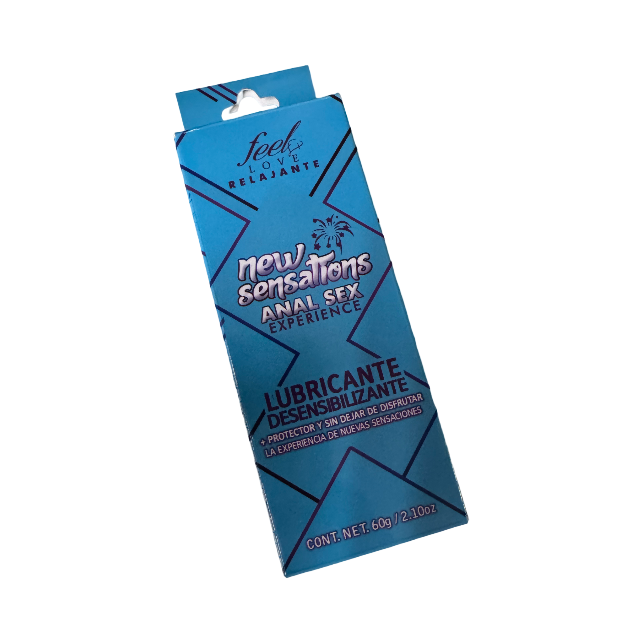 LUBRICANTE DESENSIBILIZANTE - Anal Sex New Sensations 60ml Rodeo 69 Boutique LUBRICANTE DESENSIBILIZANTE - Anal Sex New Sensations 60ml Rodeo 69 Boutique