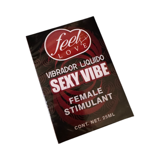 Vibrador Liquido SEXY VIBE 25 ml. - Feel Love