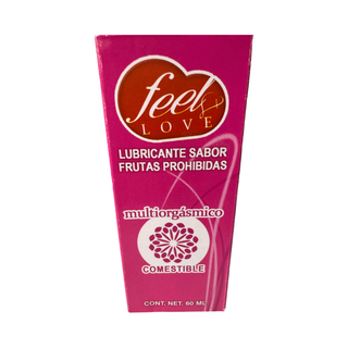 Lubricante MULTIORGASMICO Sabor FRUTAS PROHIBIDAS - 60 ml.