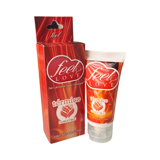 Lubricante TÉRMICO SABOR CHOCOLATE -  Feel Love 60 ml.