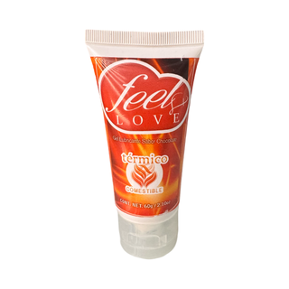 Lubricante TÉRMICO SABOR CHOCOLATE -  Feel Love 60 ml.