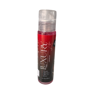 4 EN 1 LUXURY LUBE - 30 ml. CEREZA - Lubricante, Masajes, Comestible, Térmico.