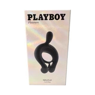 Playboy - Anillo vibrador triple play (control remoto)