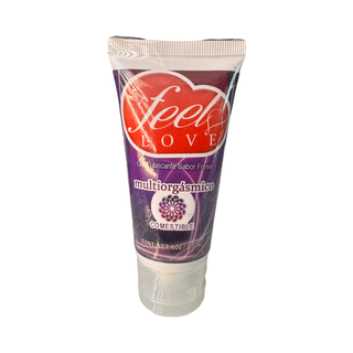 Lubricante MULTIORGASMICO Sabor FRESA - 60 ml.