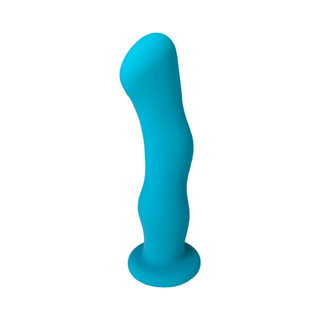 Vibrador Premium IMPRESSIONS MIAMI Recargable - Azul Turquesa.