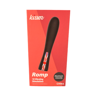 Vibrador KISSSEN ROMP -10 patrones de vibración - NEGRO