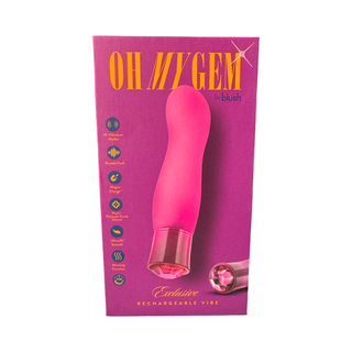 Vibrador OH MY GEM by Blush - Color ROSA