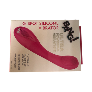 Vibrador BANG! Punto G - Flexible - Color ROSA