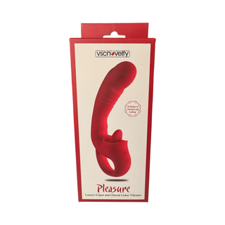 Estimulador de lengua para Clítoris y Vibrador - PLEASURE LUXURY G-SPOT