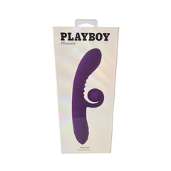Vibrador Curlicue (Rabbit Vibrator) - Playboy - Morado