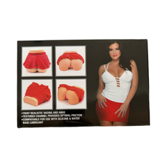 Masturbador con forma realista de vagina y ano - Keisha