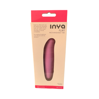 Vibrador Mini Discreto y Portatil - INYA FLIRT - (11 cm)