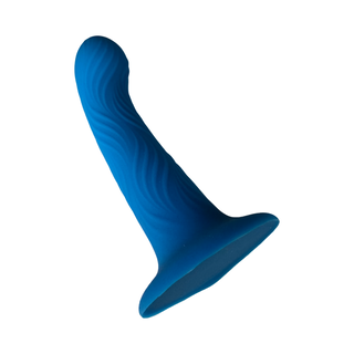 Dildo wave rider - 5.25" / 13.25 CM - Color AZUL