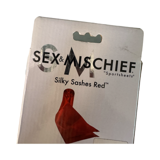 Sogas de Seda - Silky Saches Restraints - Sex & Mischief - Color ROJO