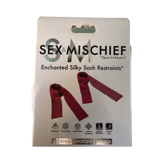 Sogas de Seda - Enchanted Silky Sash Restraints - ROSA INTENSO