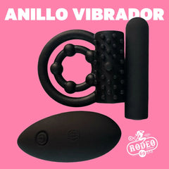 ANILLO VIBRADOR A CONTROL REMOTO - C-RINGZ PERFORMANCE PRO - NEGRO