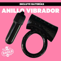 ANILLO VIBRADOR - FANTASY C-RINGZ THE WINGMAN - NEGRO