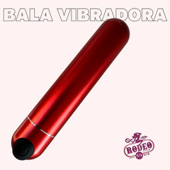 Bala Vibradora Recargable - Intense Travelers - ROJO