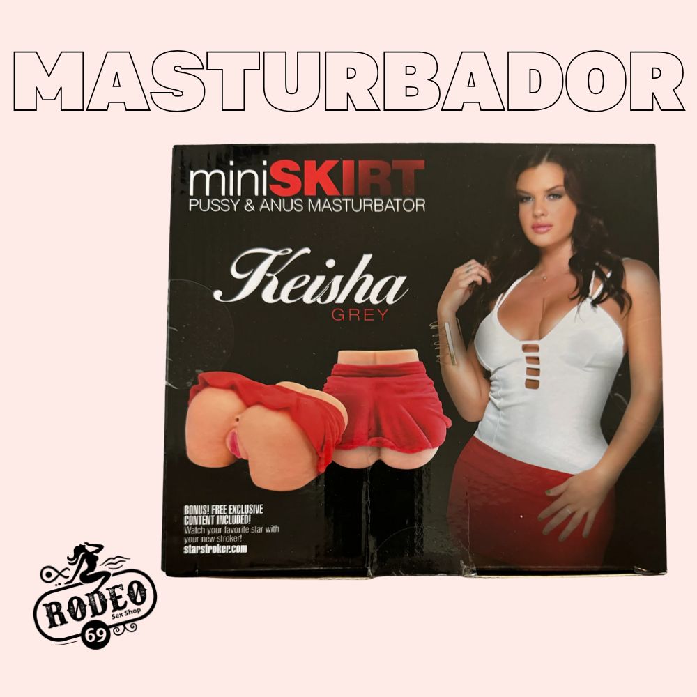 Masturbador con forma realista de vagina y ano - Keisha