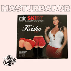 Masturbador con forma realista de vagina y ano - Keisha