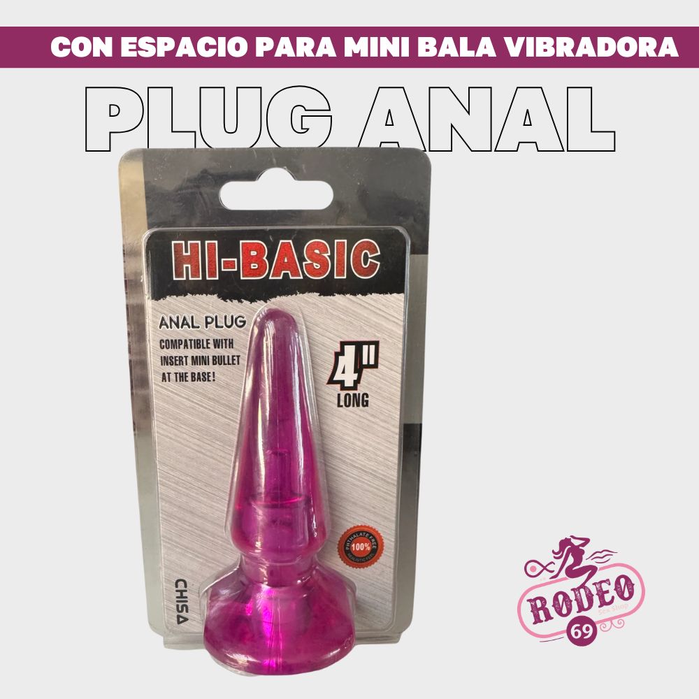PLUG ANAL HI-BASIC SASSY - ROSA