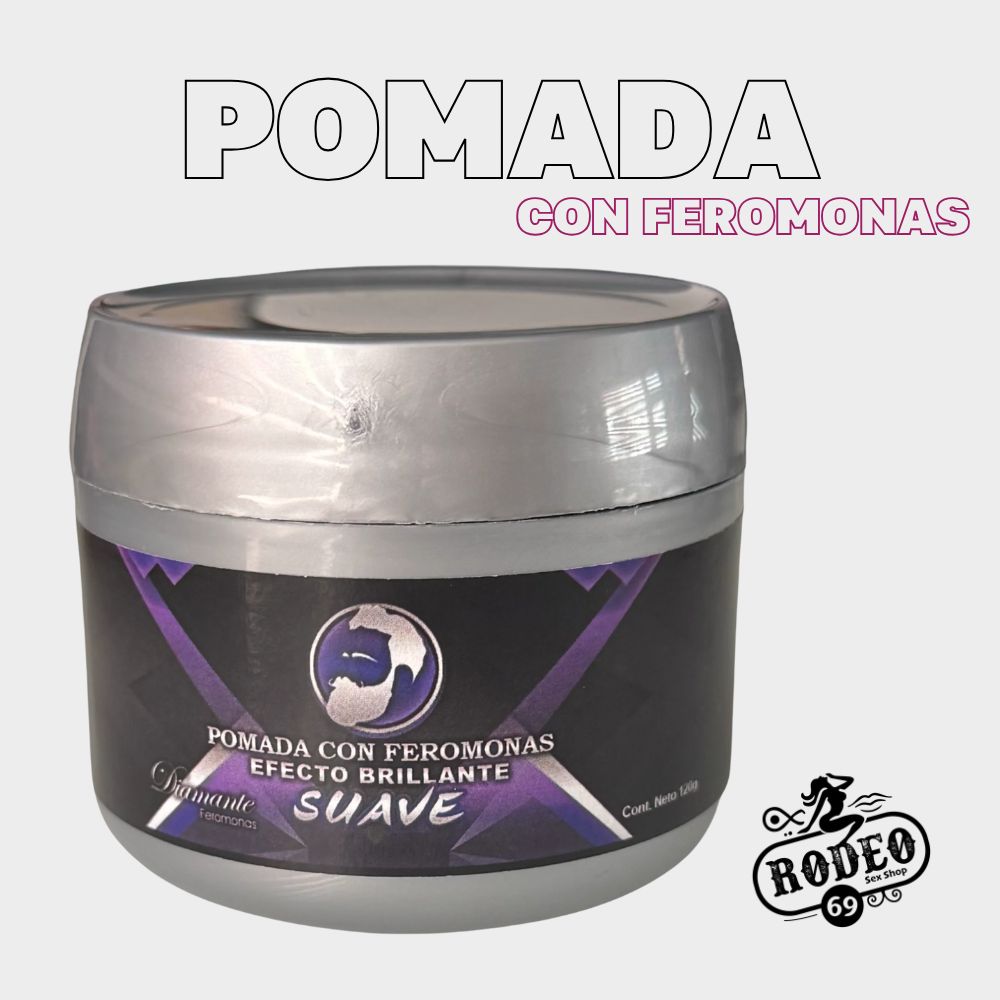 POMADA con FEROMONAS 120 gr. (Cabello efecto brillante y suave)