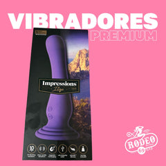 Vibrador Premium IMPRESSIONS IBIZA Recargable - MORADO